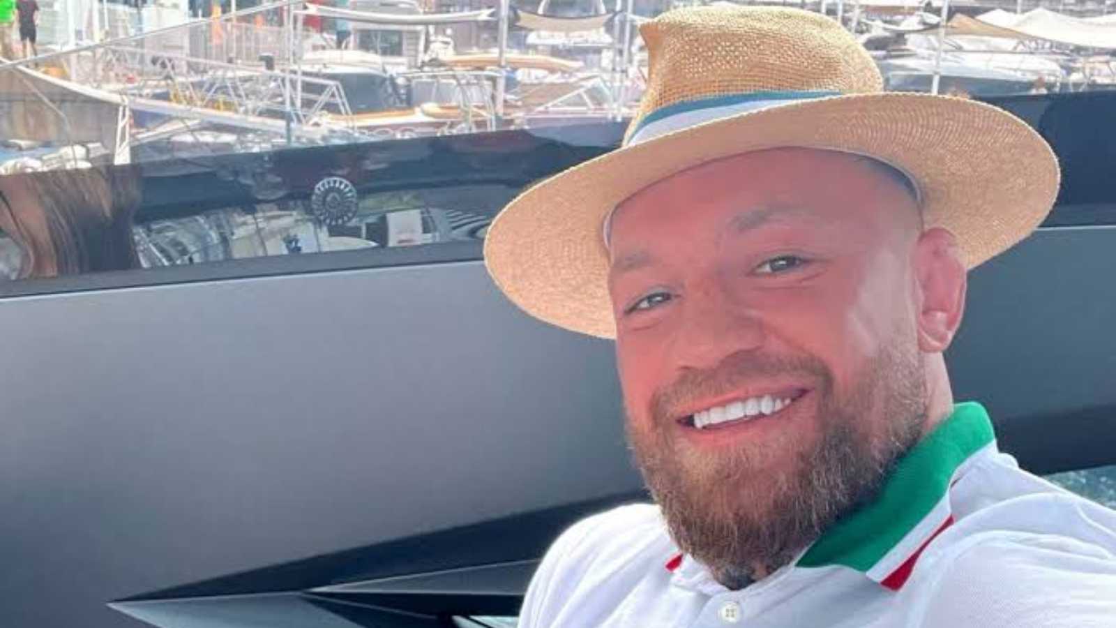 “A dream come true” : Conor McGregor relaxes in a yacht ahead of Monaco GP