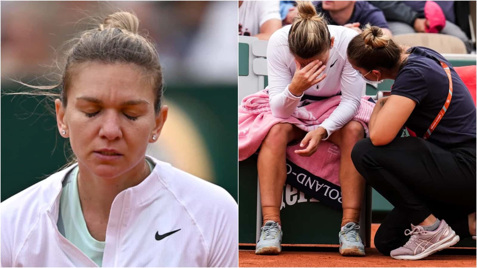 “I couldn’t focus and it was tough” Simona Halep gives health update after suffering a mid-match panic attack during the French Open