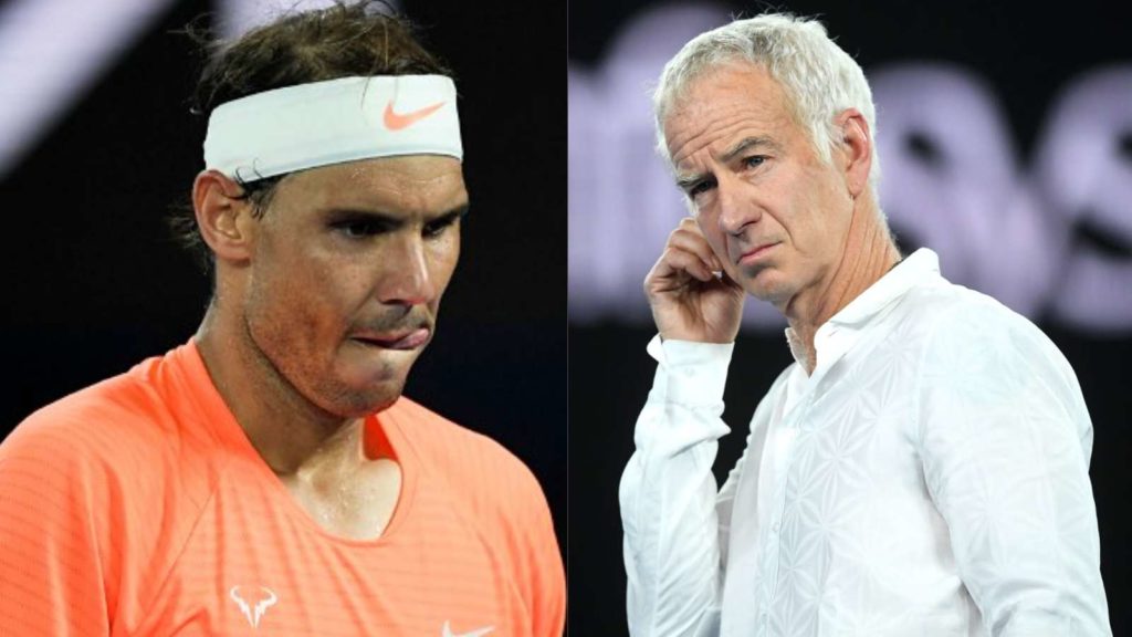 Rafael Nadal and John McEnroe | Tennis News | FirstSportz