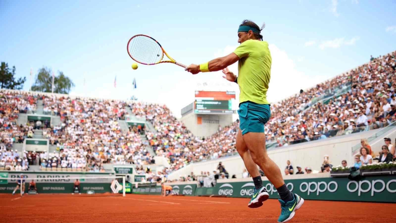 ‘Closing in on the 22nd!’ Rafael Nadal blasts into the fourth round of the French Open, gets Uncle Toni’s pupil Felix Auger Aliassime next