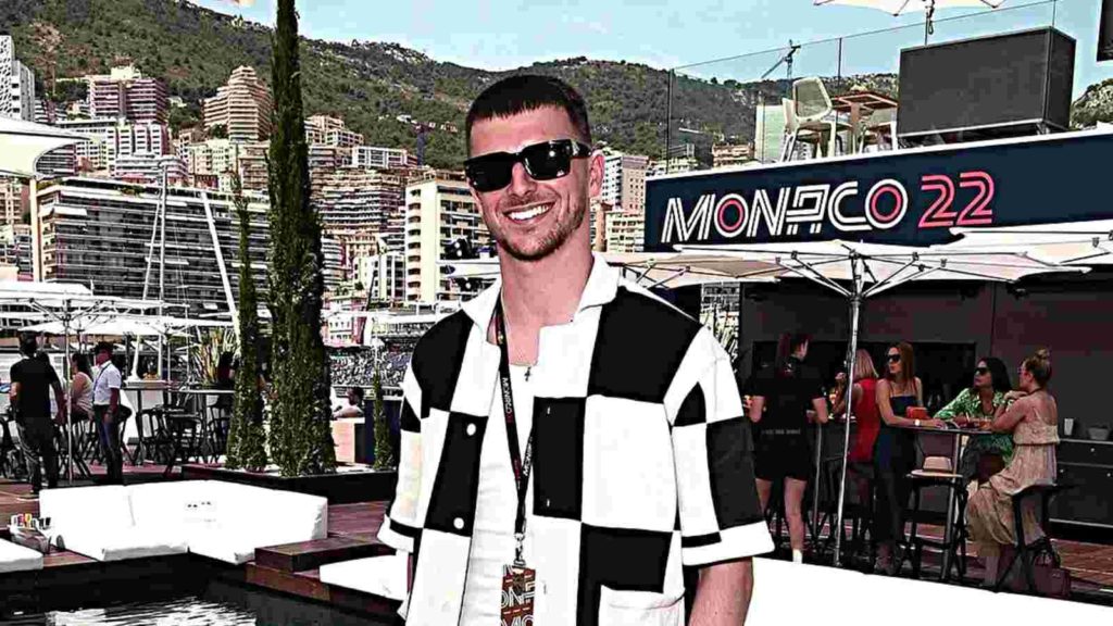 Mason Mount at the Monaco GP