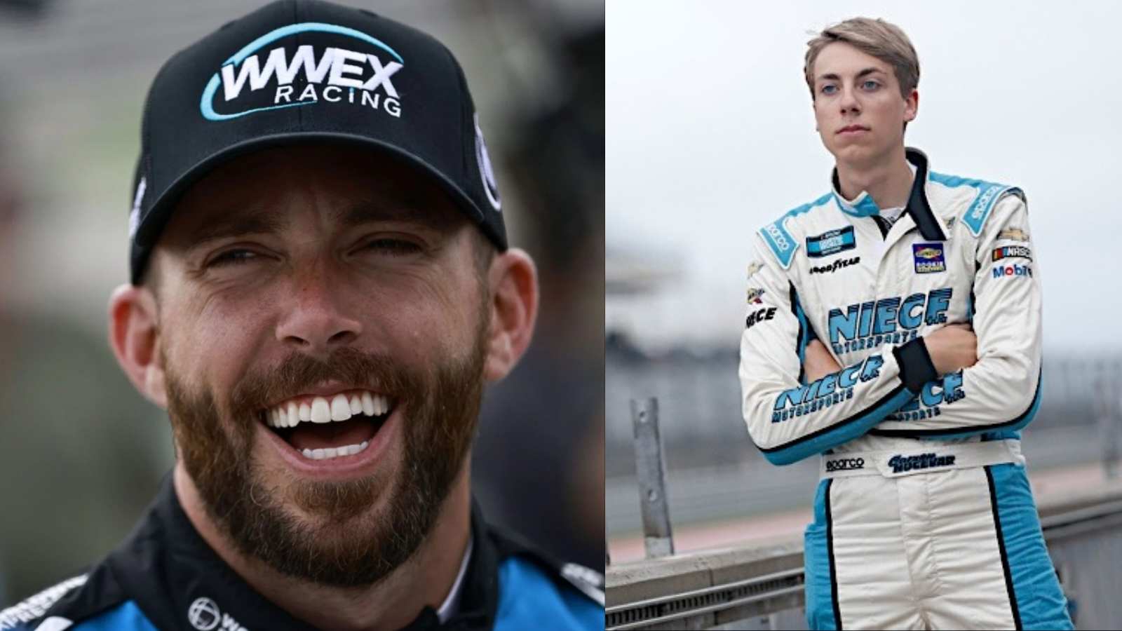 “I hate it so much for Carson,” Ross Chastain sympathizes with teammate Carson Hocevar as he beats him to win the Truck Series race at Charlotte Motor Speedway