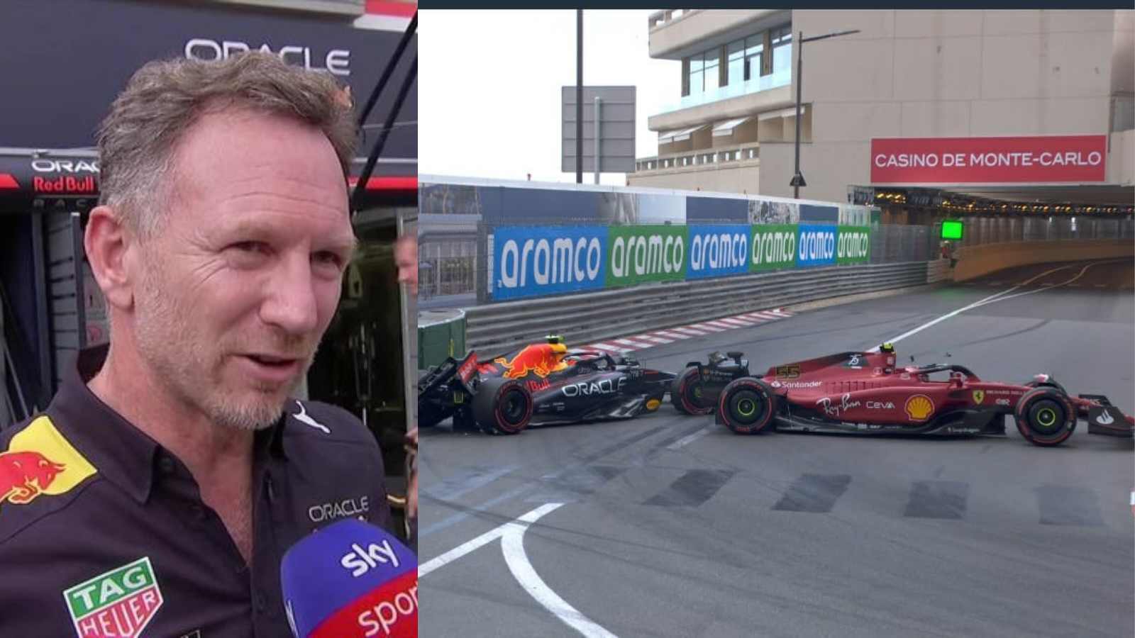 “Max Verstappen was significantly faster,” Christian Horner disappointed with the abrupt end due to Sergio Perez’s crash