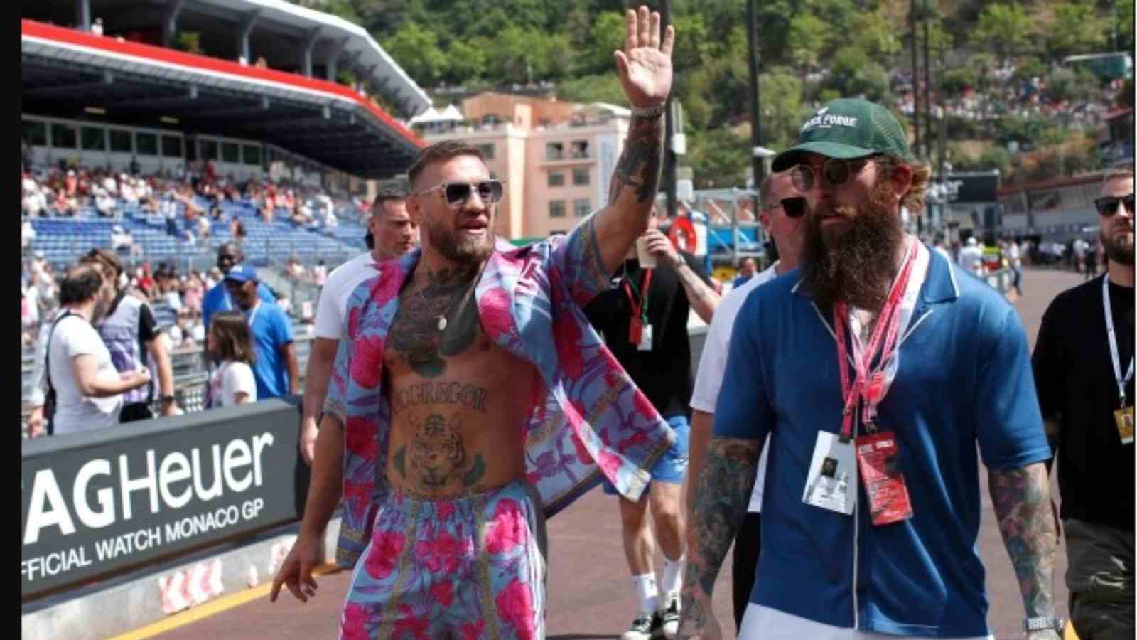 “Will grace the Squared Circle”Conor McGregor reveals ambitious plans to box while providing updates on an MMA return at Monaco GP