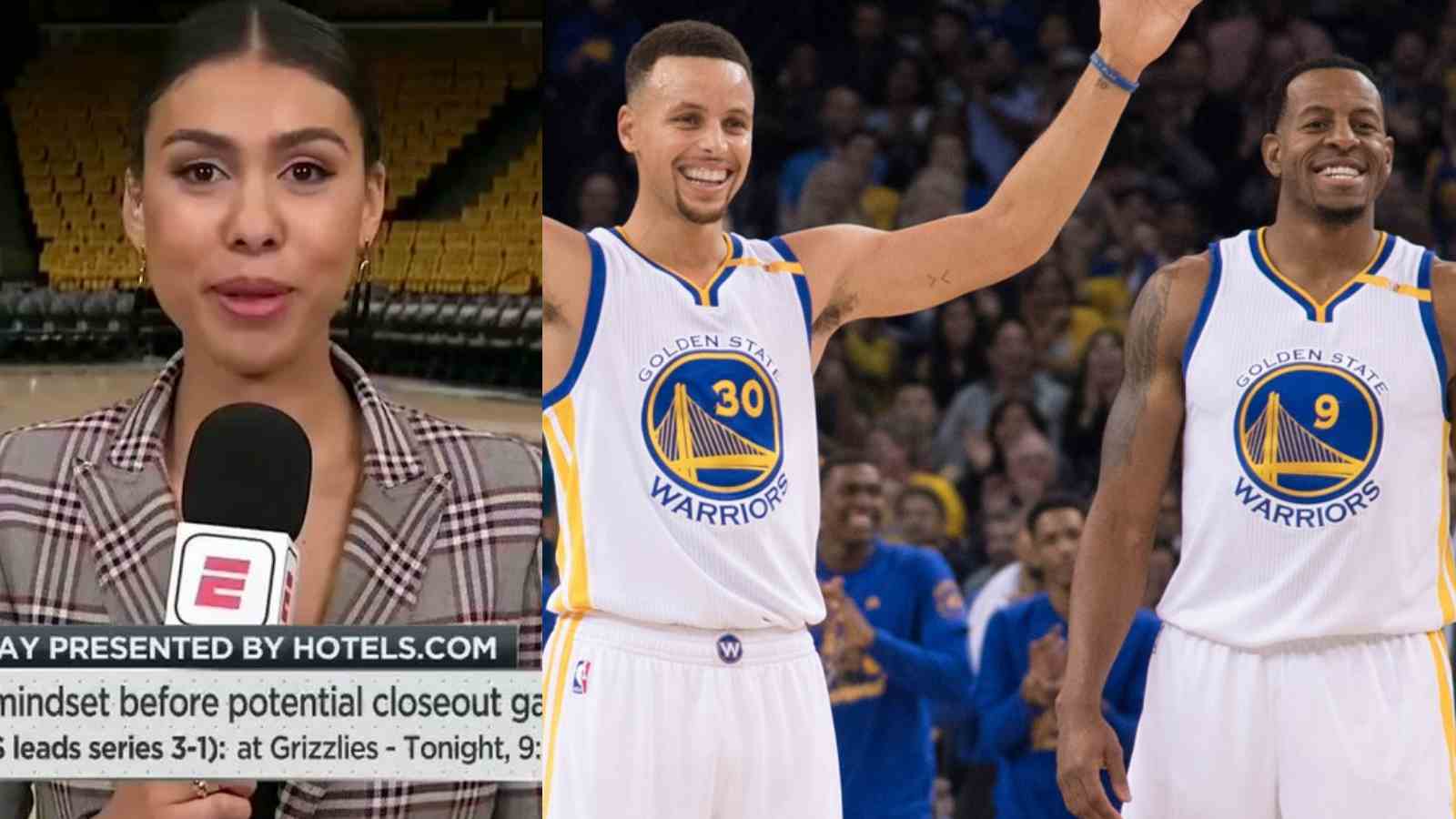 “Kendra Andrews lied, Steph never used ‘Whoop That Trick’!” Andre Iguodala shares how ESPN reporter misquoted Stephen Curry for fake-hype after Game 5 vs Memphis