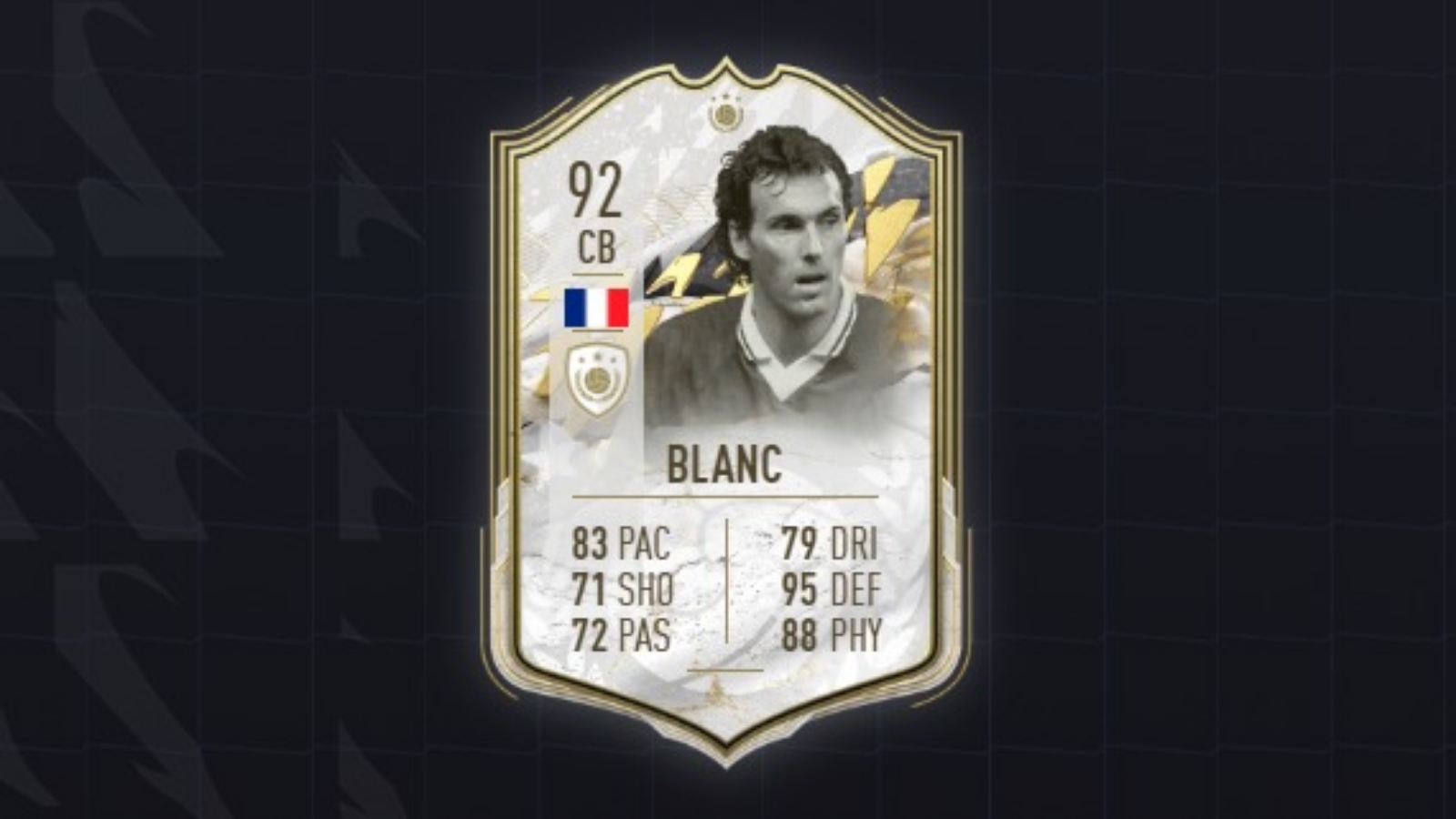 How to get the Laurent Blanc FIFA 22 Prime Icon Moments card?