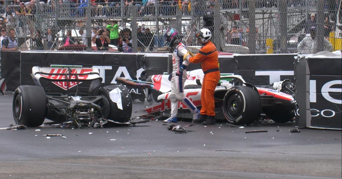 WATCH: Mick Schumacher’s  car almost splits into two after horrific spin in Monaco