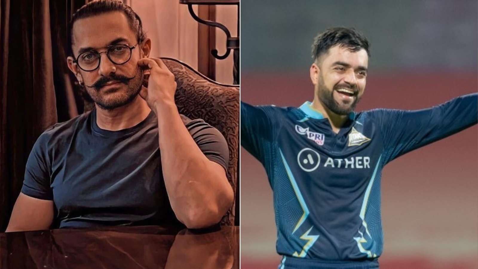 “Come to my home to make food for me”- Aamir Khan praises Rashid Khan’s cooking skills ahead of RR vs GT in IPL 2022 finals