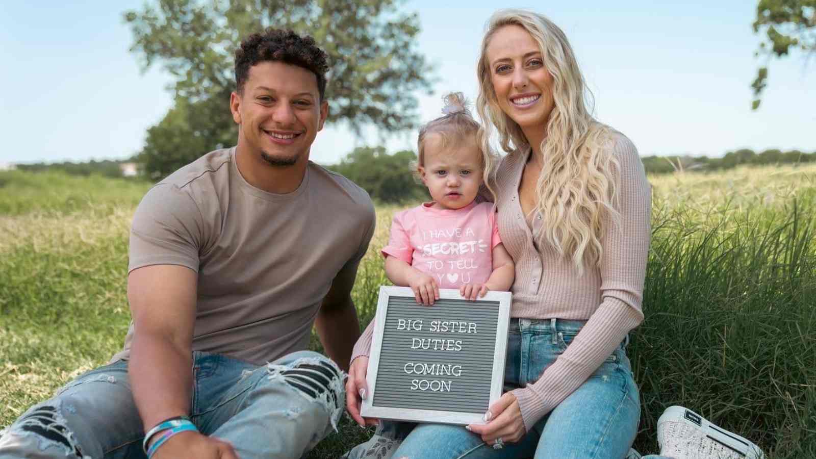 “Another Mahomes on the way”: Brittany & Patrick Mahomes are expecting their second child