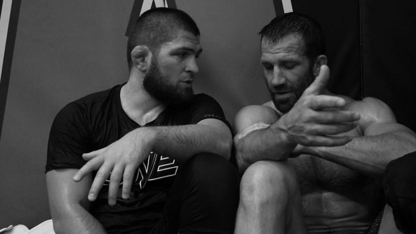 WATCH: Luke Rockhold gets manhandled by former champ Khabib Nurmagomedov in wrestling practice