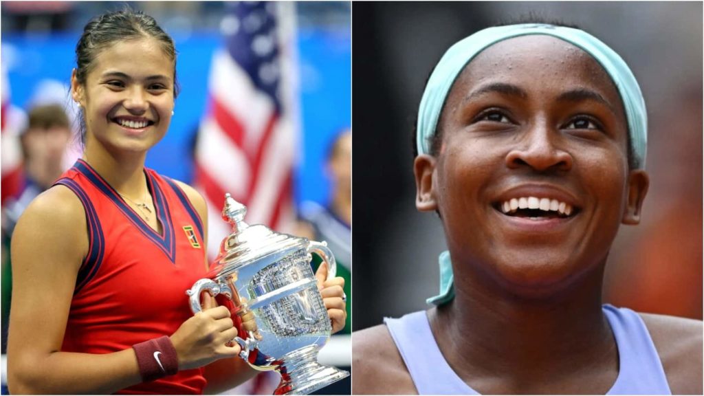 Emma Raducanu and Coco Gauff