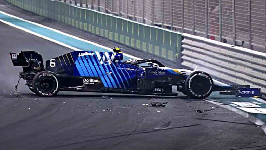 Nicholas Latifi Abu Dhabi 2021