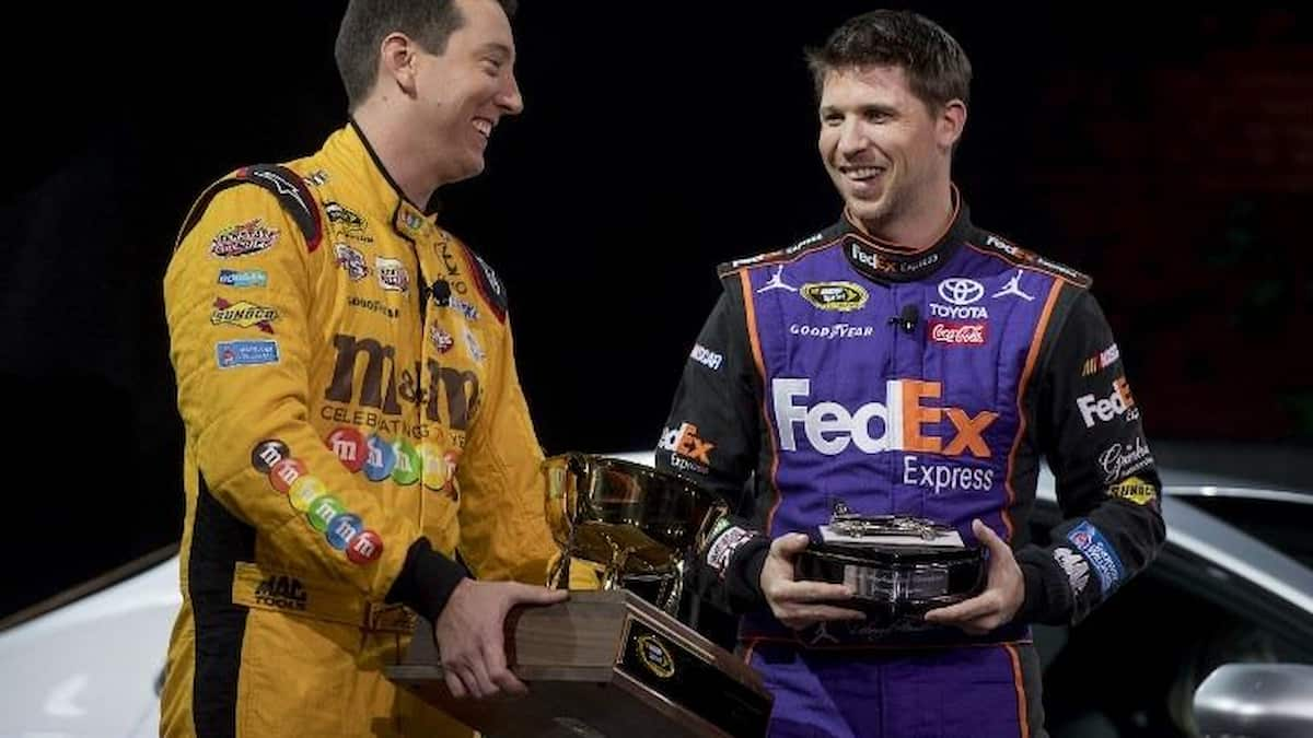 “To wind up with our two cars up there like that at the end, it was really special,” Joe Gibbs is exhilarated with Denny Hamlin and Kyle Busch finishing on top at Coca-Cola 600