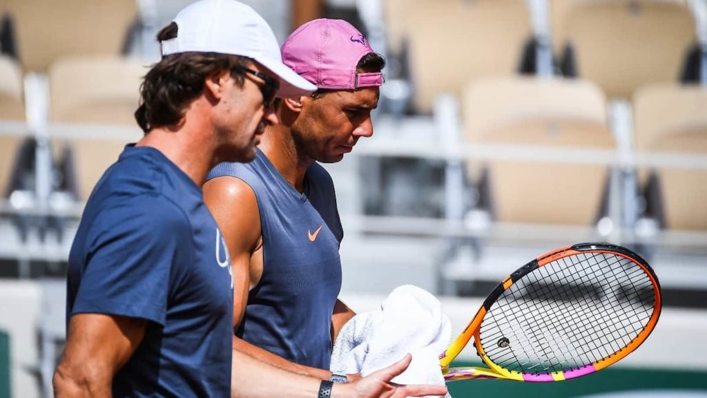 Carlos Moya and Rafael Nadal