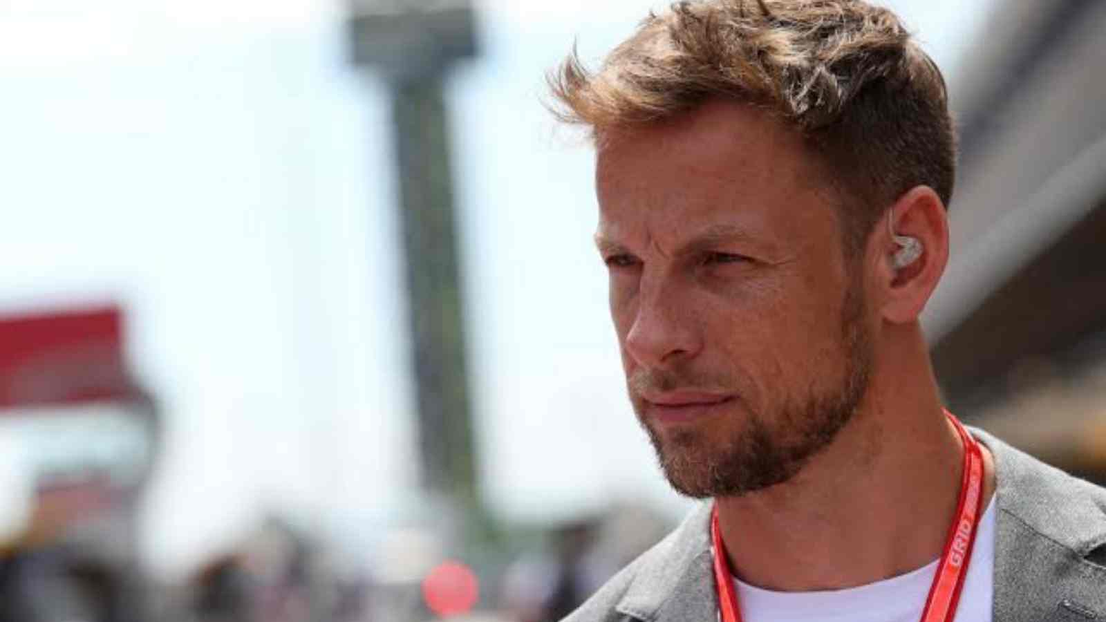 British former F1 driver Jenson Button