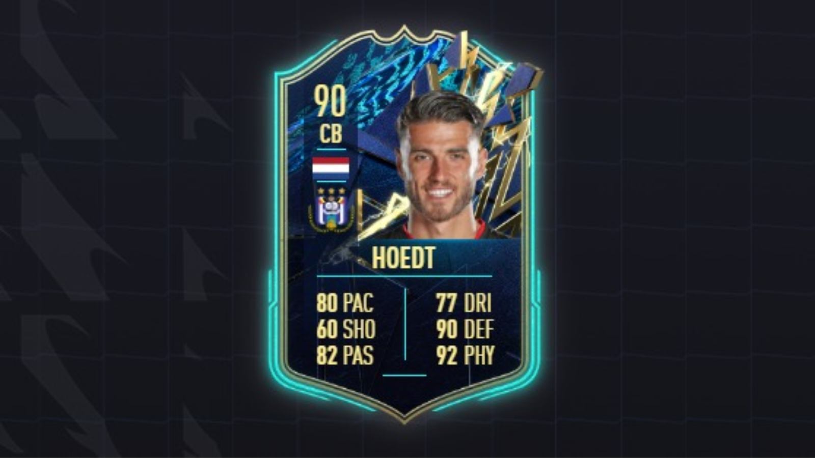 How to get the Hoedt FIFA 22 TOTS objective player?