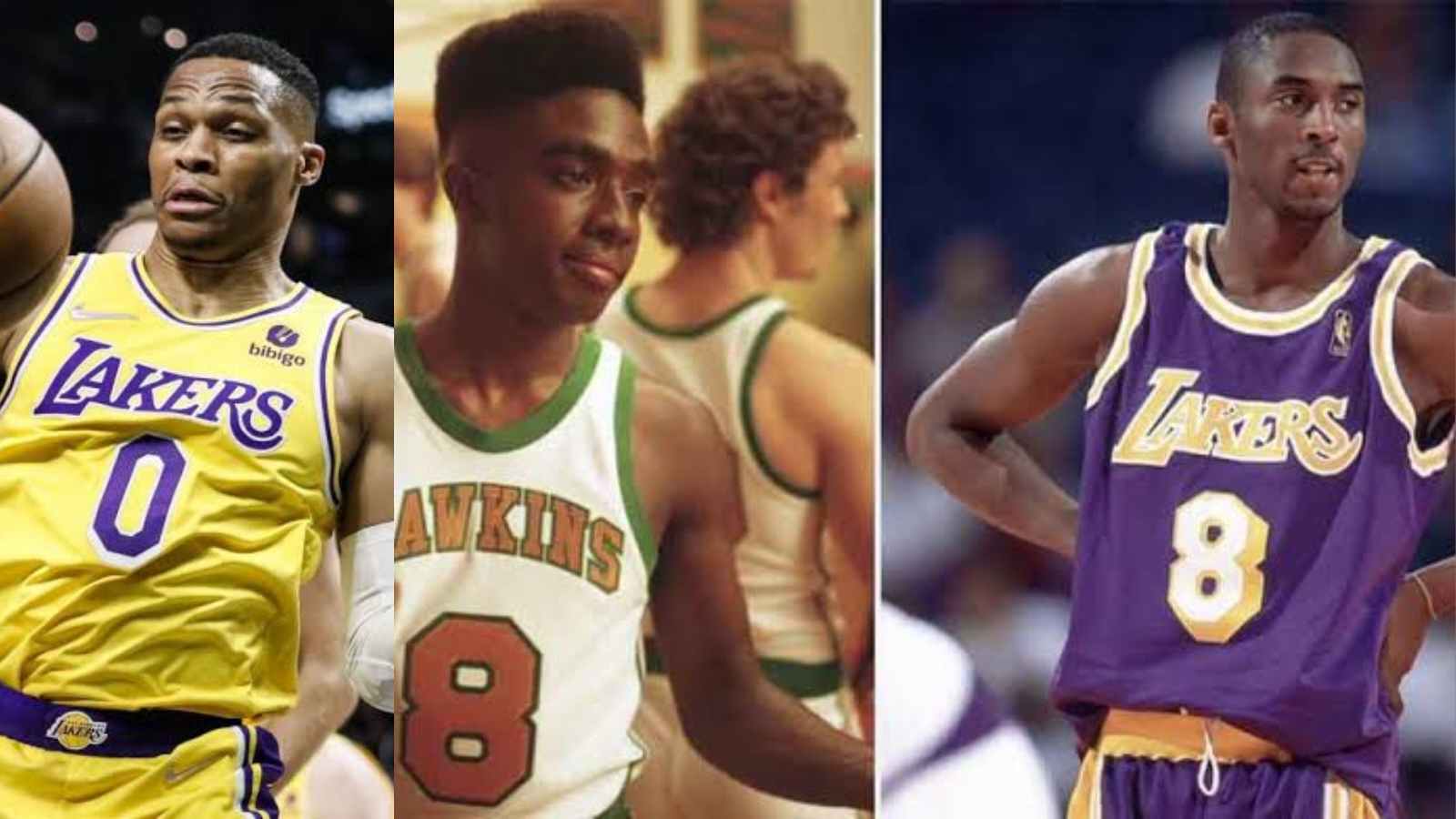 “Lucas is better than Russell WestBRICK” NBA Twitter is elated after Stranger Things tribute to Kobe Bryant