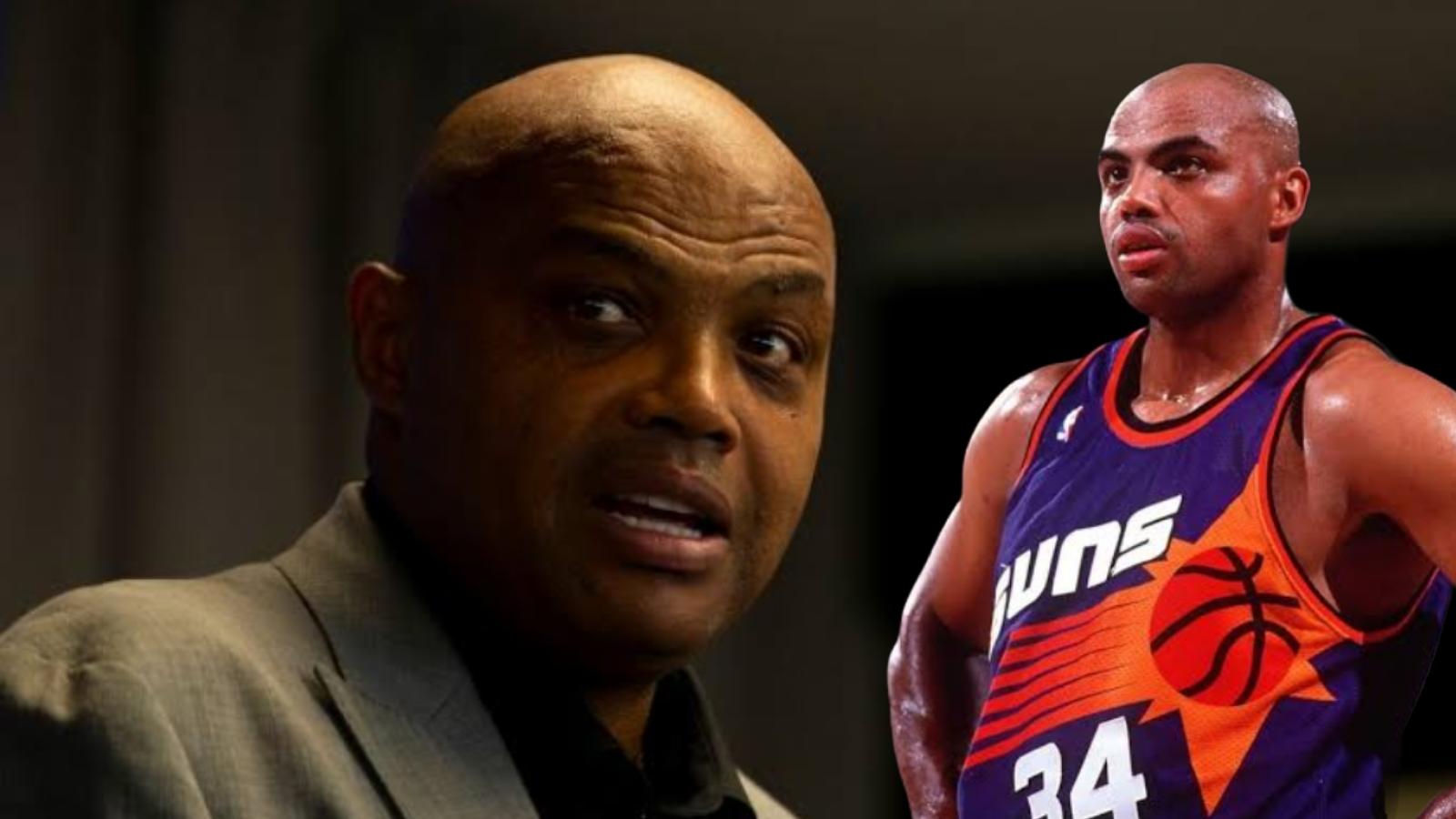 “Something only Chuck can do” Charles Barkley was fined $10,000 for accidentally spitting on a little girl