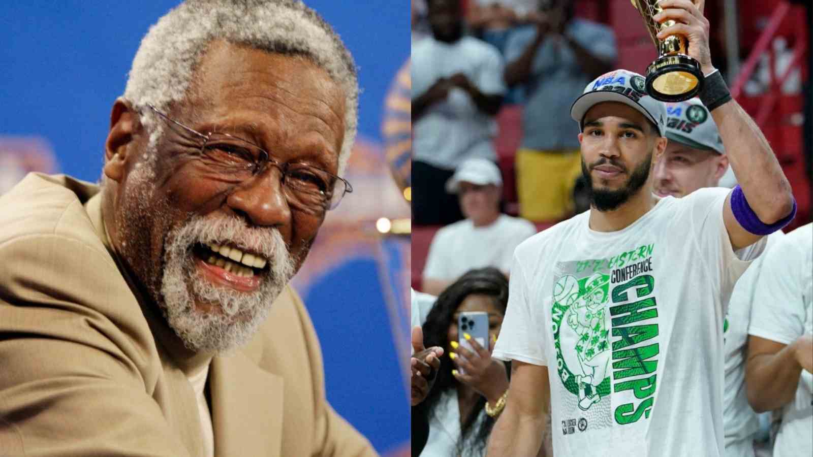 Jayson Tatum gets bold challenge from Celtics legend Bill Russell ahead of massive NBA Finals showdown on 2nd June