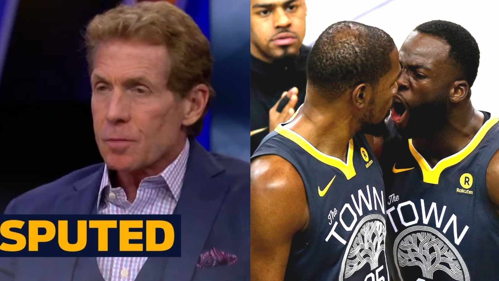 “Draymond Green still considers KD a b*tch” Skip Bayless weighs in on Draymond’s Twitter battle with Kevin Durant ahead of Game 1 of the NBA Finals