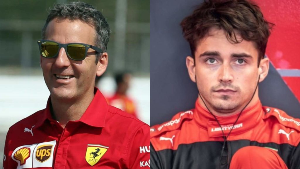 Inaki Rueda and Charles Leclerc