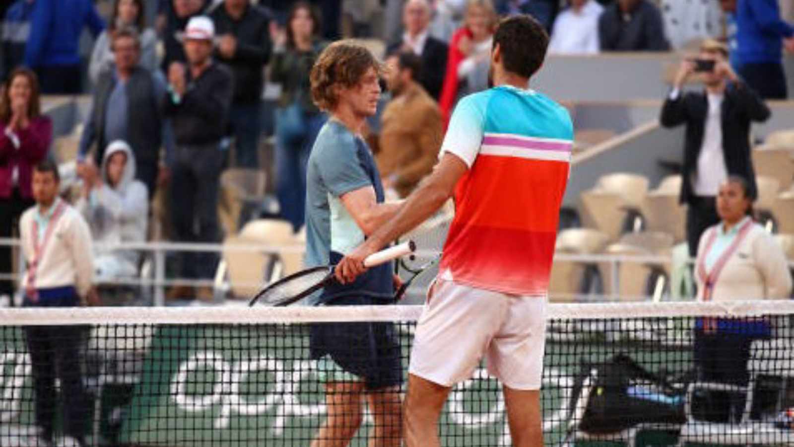 ‘He’s an incredible guy,’ Marin Cilic lauds Andrey Rublev’s ‘great sportsmanship’ after ground-breaking victory at the French Open