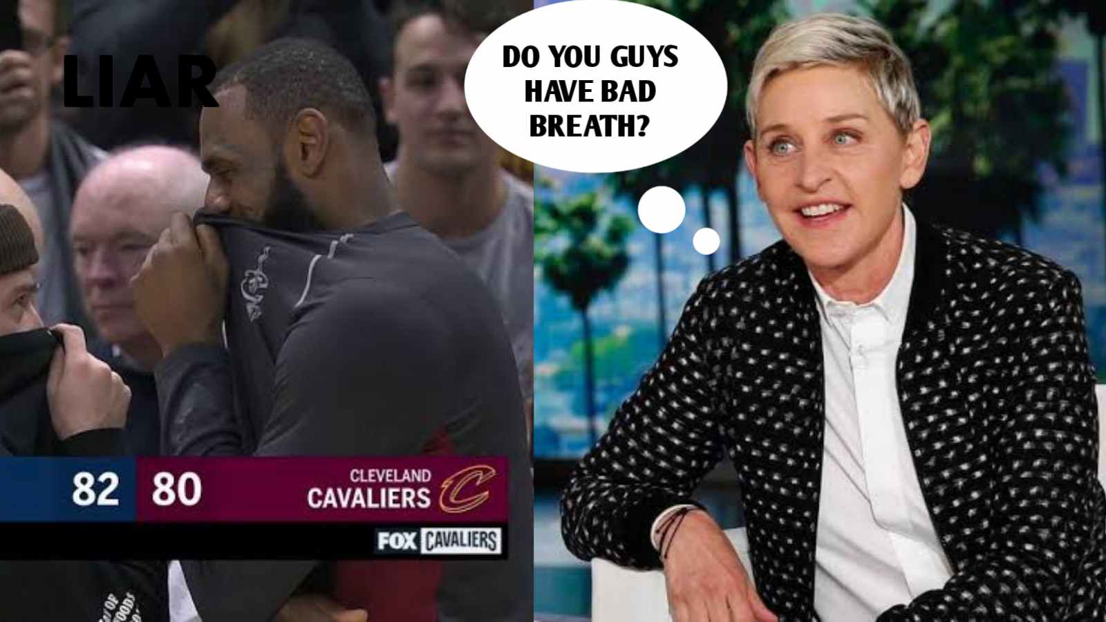 “Did you guys have insanely bad breath?” Ellen quizzed Justin Timberlake citing conversation with LeBron James  