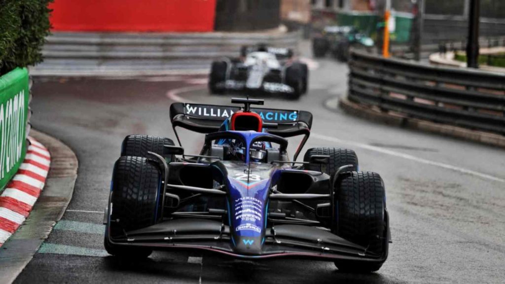 Alex Albon during the Monaco Grand Prix