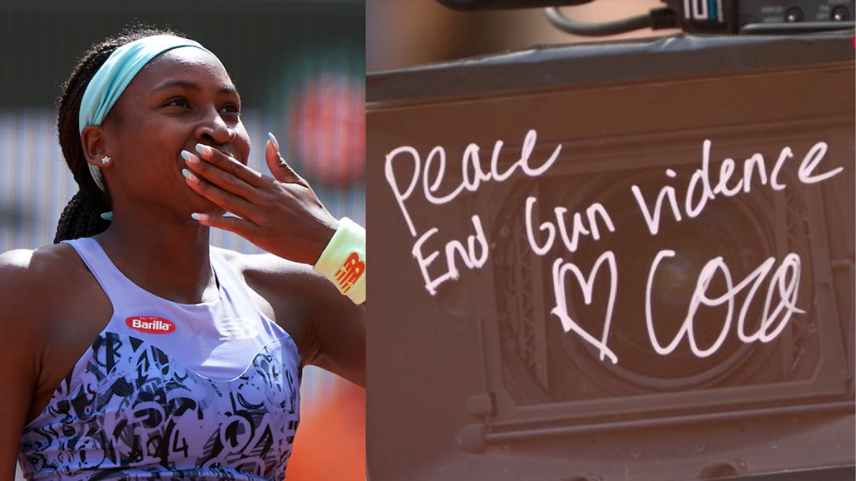 Coco Gauff takes a strong stand against gun violence in America, “So many things happening in the US, not gonna cry over a tennis match”