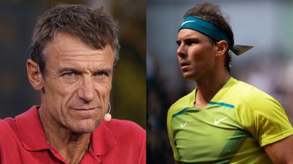 Mats Wilander and Rafael Nadal