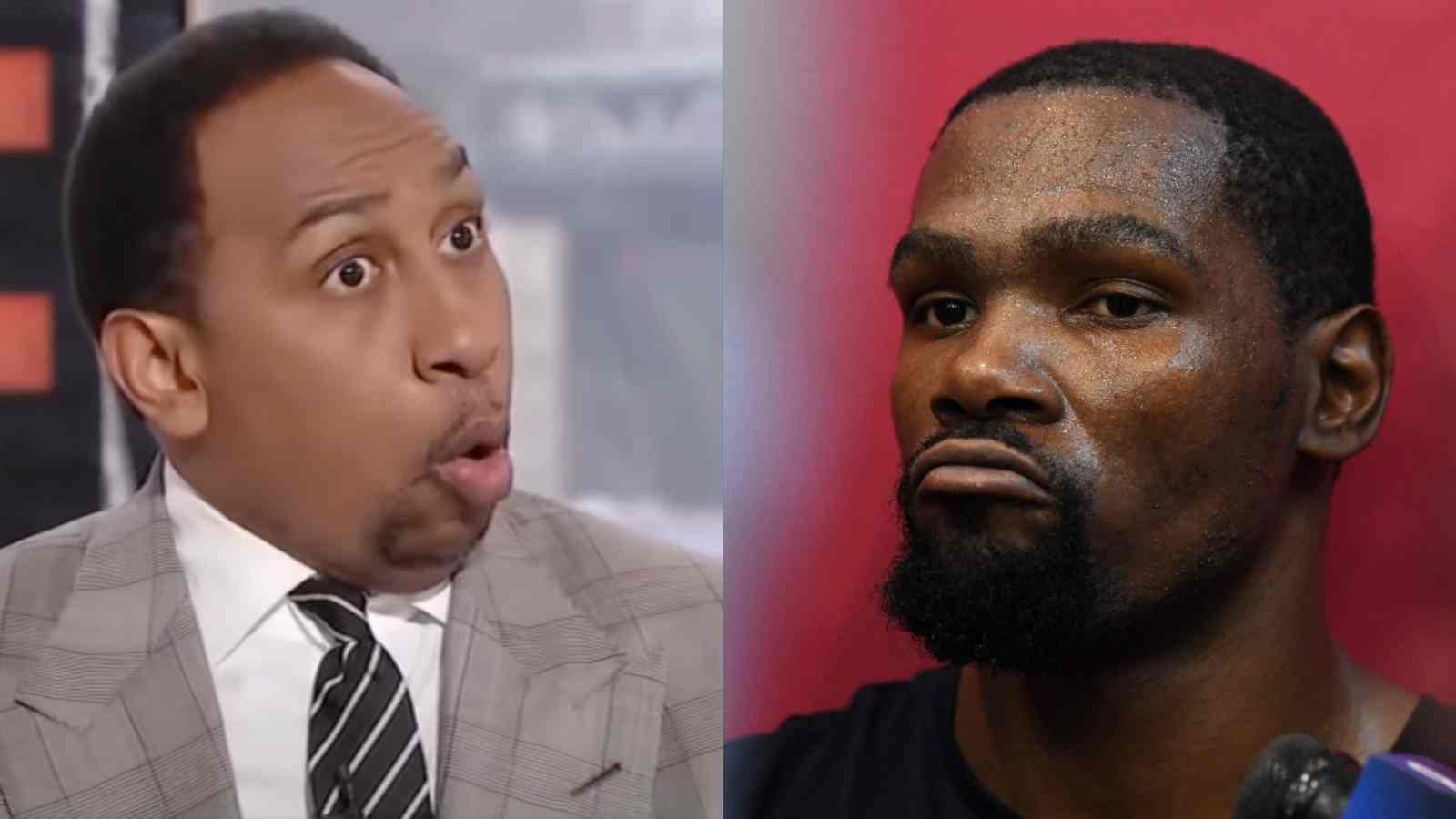 “THAT guy is no longer your teammate!” Kevin Durant might never win a championship again, claims Stephen A. Smith reacting to Steph Curry’s winner