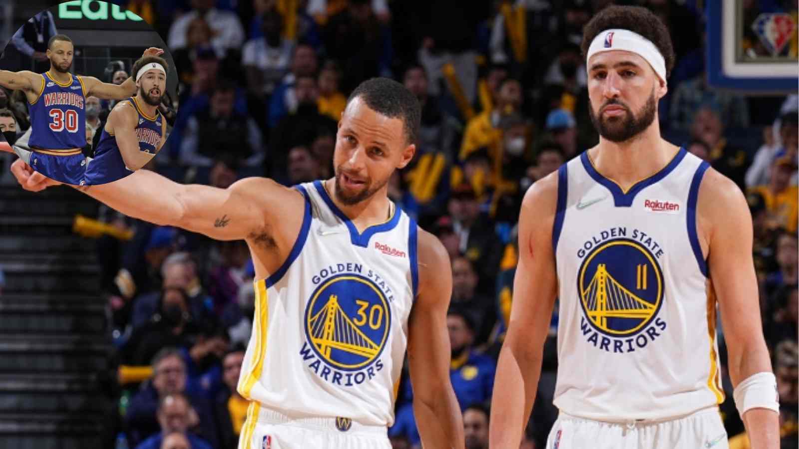 “Give the ball to Klay and it’s over” NBA Fans bamboozled after witnessing Stephen Curry’s trust in Klay Thompson