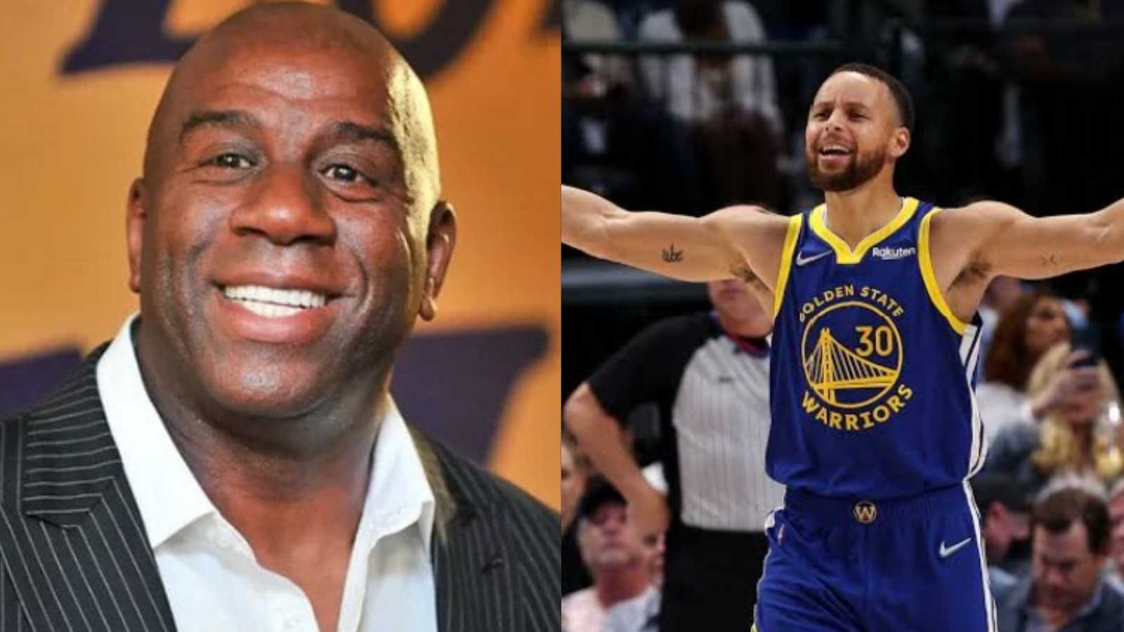 Magic Johnson stops live game analysis only to applaud Stephen Curry whilst first-quarter domination vs Celtics