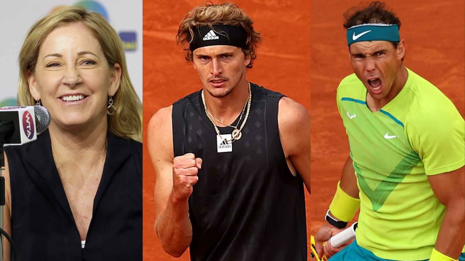 “It’s going to be another grueling match” Chris Evert lays out the conditions for Alexander Zverev’s victory against Rafael Nadal