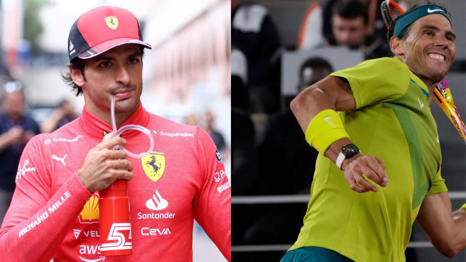 Carlos Sainz wishes countryman, Rafael Nadal well before French Open semi-finals