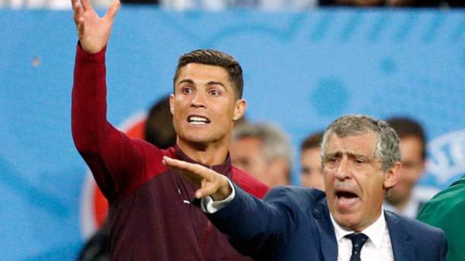 “He can do a few things that Cristiano can’t” – Fernando Santos defends his decision to start Andre Silva over Cristiano Ronaldo against Spain