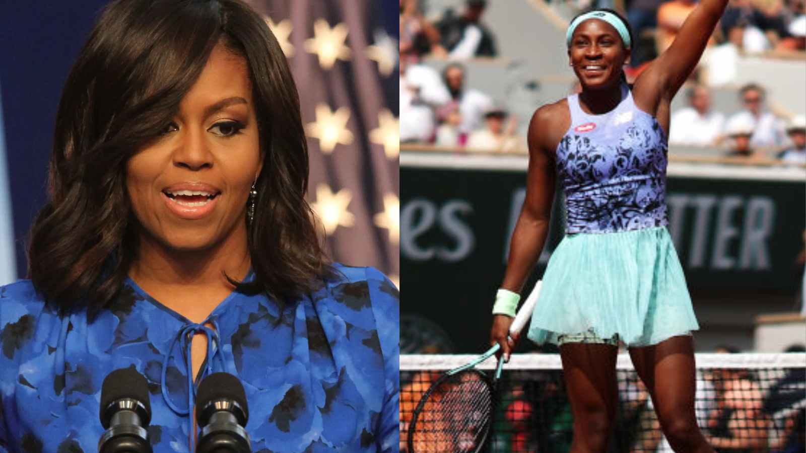 “Proud of you” Michelle Obama lends her support to Coco Gauff for her maiden Grand Slam final