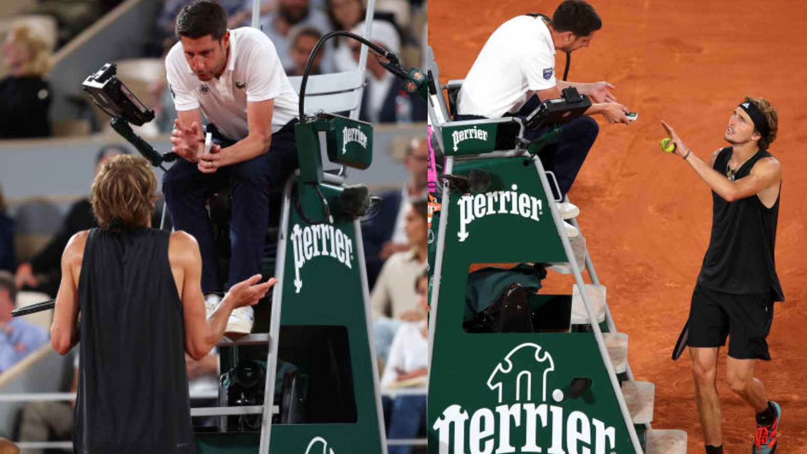 WATCH: “I didn’t say that word!” Alexander Zverev gets into a heated argument with the chair umpire over an unfair warning