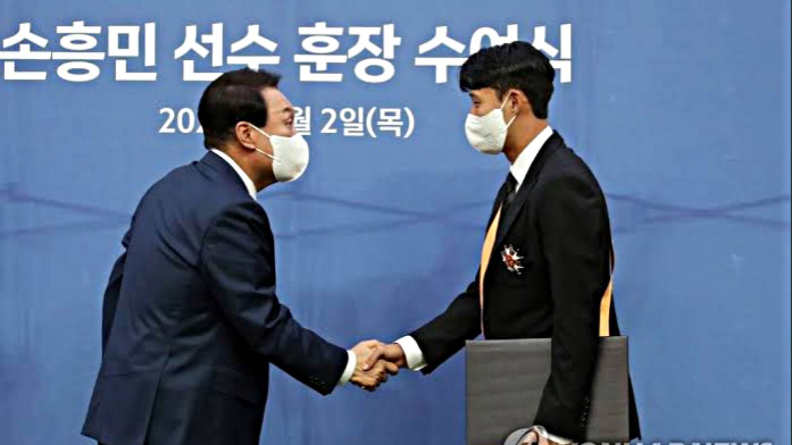 Son Heung-min receives South Korea’s highest sporting honor by the country’s President