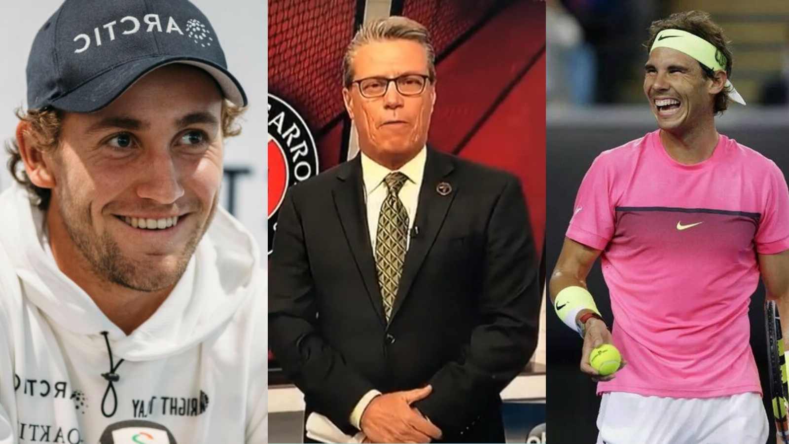 WATCH: “How many names can you mispronounce challenge” A hilarious mispronunciation of Rafael Nadal, Casper Ruud, and Marin Cilic’s names by LA Sportscaster