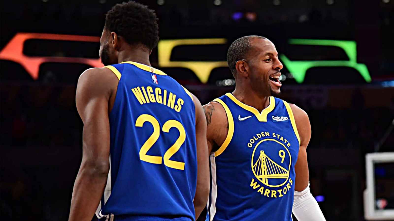 “If you play with the same spark, we are unstoppable” Andre Iguodala caught boosting up Andrew Wiggins in viral video from Game 1