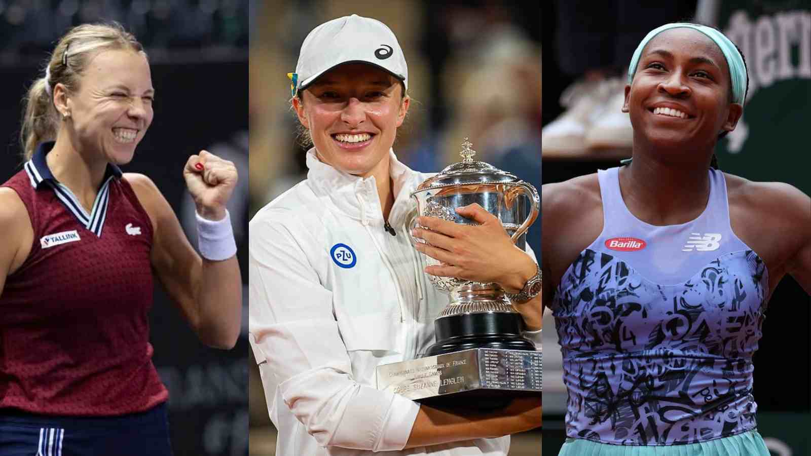 Latest WTA rankings post French Open 2022: Iga Swiatek remains on top, Anett Kontaveitt and Coco Gauff reach career-high