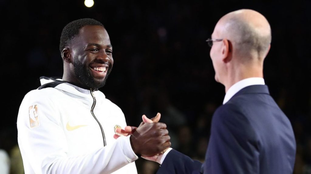 Draymond has nothing but respect for Adam Silver