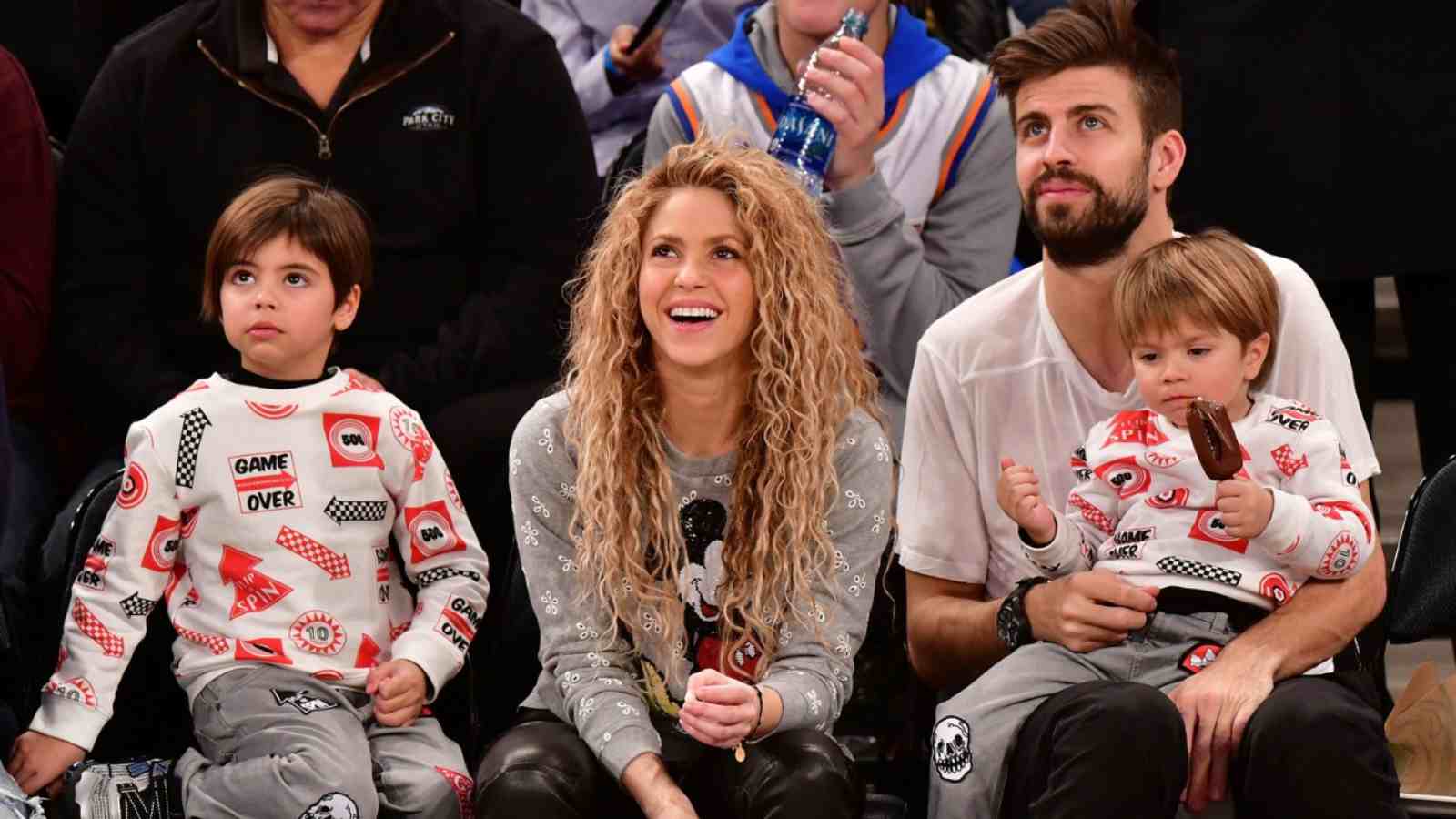 How many children do Gerard Pique and Shakira have?