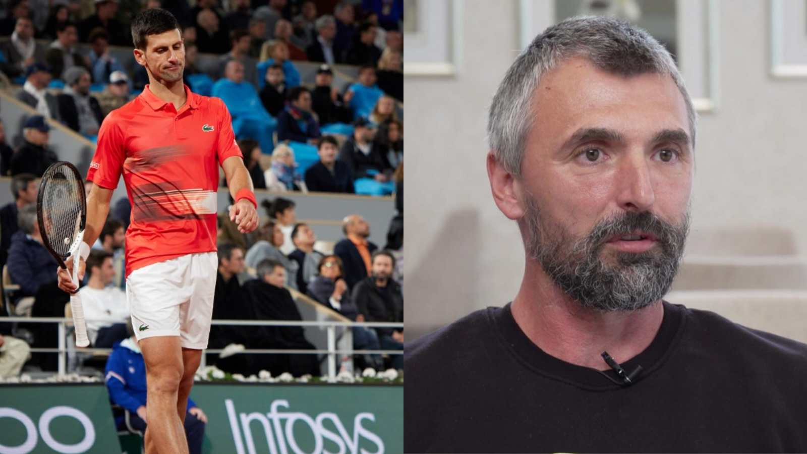 “I do not understand his body language” Goran Ivanisevic blames Novak Djokovic’s lack of energy for his loss against Rafael Nadal