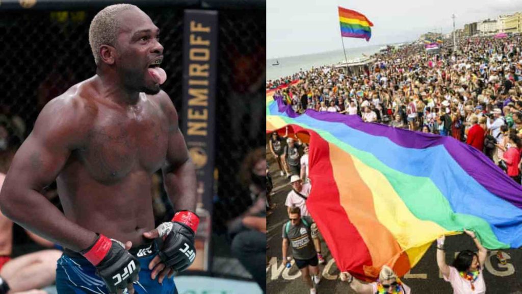 Derek Brunson on Pride month