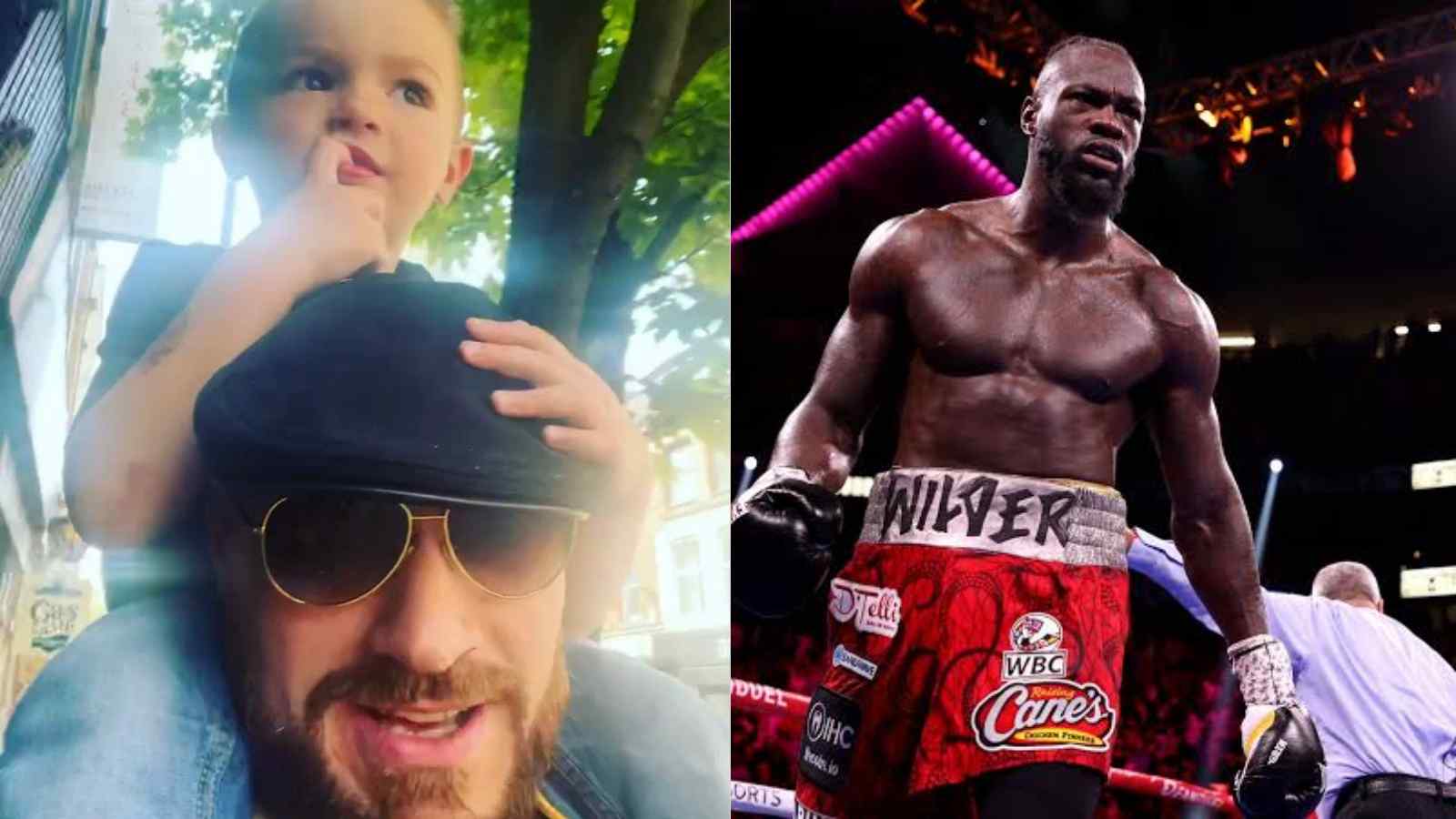 Tyson Fury’s son hilariously reveals which he wants to model when he grows up