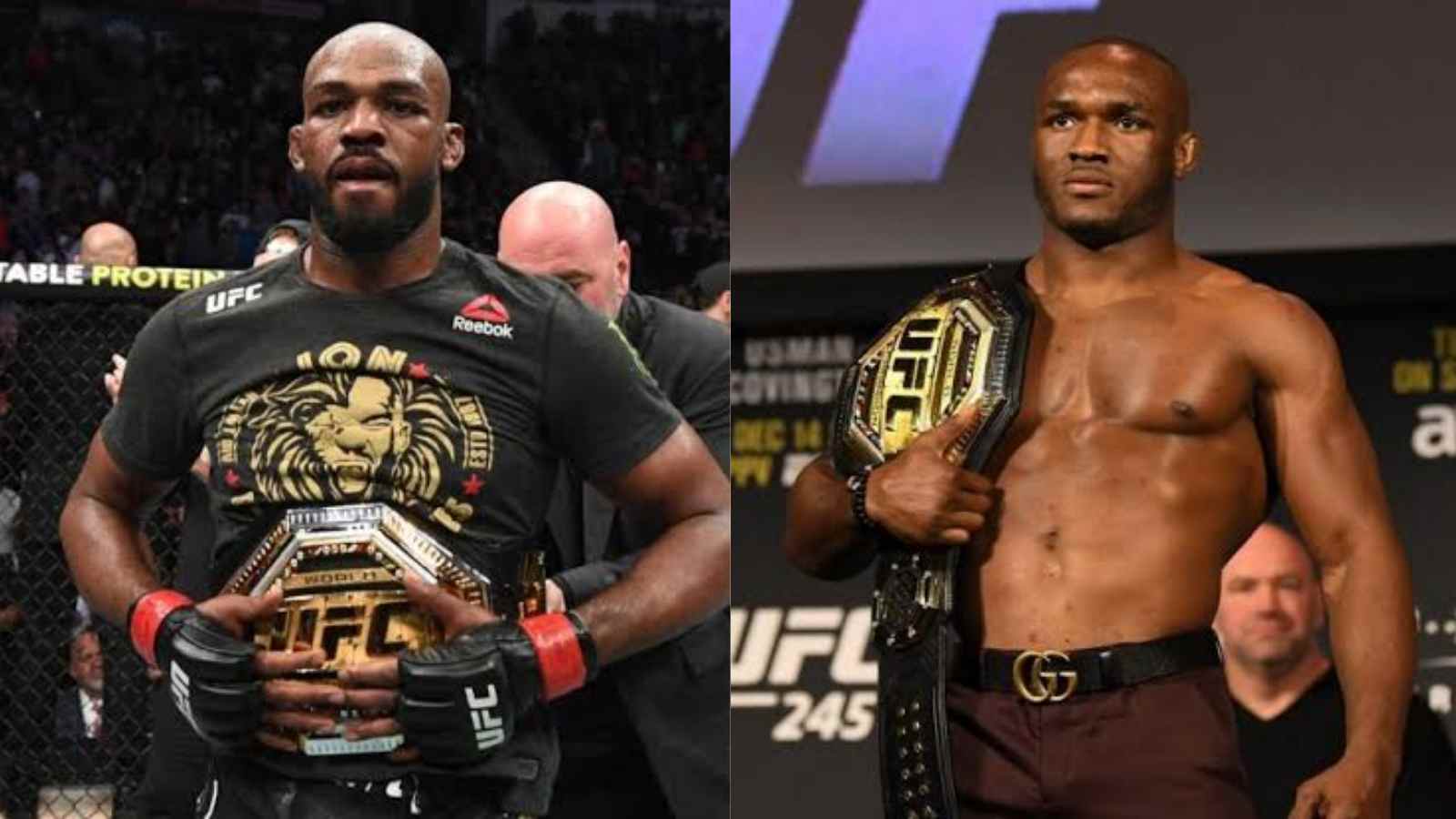 “Thanks my man”- Kamaru Usman hilariously responds to Jon Jones’ random declaration of love