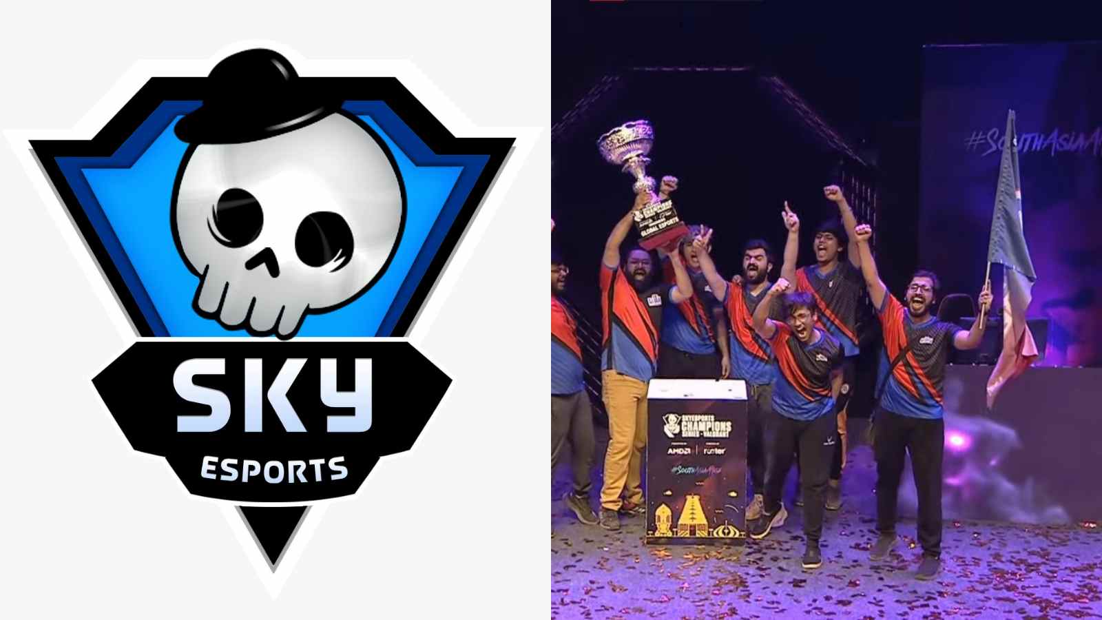 Global eSports lifts Skyesports Champions Series 2022 trophy!