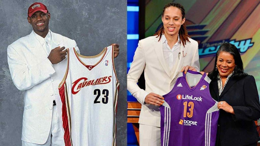 Lebron James and Brittney Griner